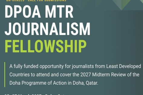 Bourse de journalisme ONU 2027 à Doha (Qatar)
