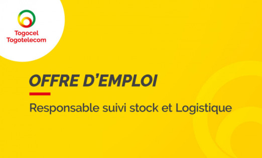Le GROUPE TOGOCOM recrute d’un/e Responsable Suivi de Stocks et Logistique