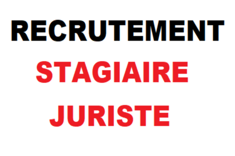 STAGIAIRE JURISTE