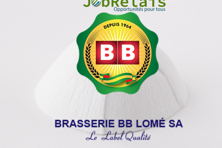 Brasserie BB Lomé S.A recrute