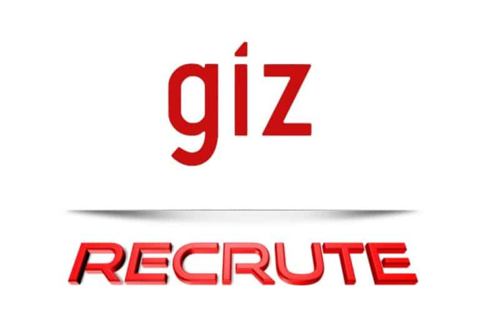La GIZ  au Togo recrute :  Stagiaire Administration et Comptabilité (04 postes)