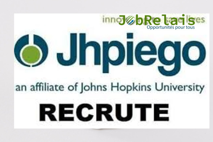 ONG internationale Jhpiego recrute pour (2) postes