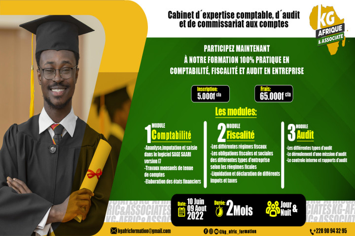 OPPORTUNITE DE FORMATION