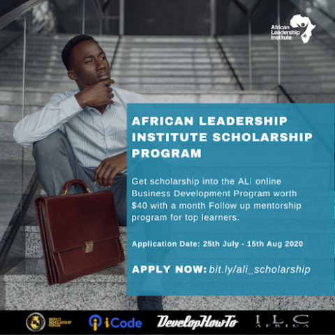 Le programme de bourses ALI Business Development 2020