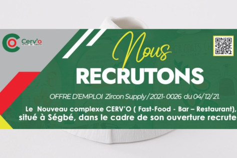 Zircon supply recrute pour (8) postes