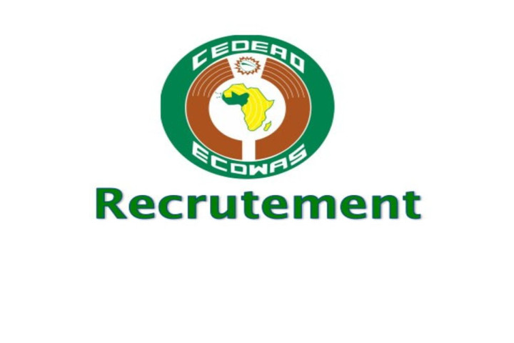 La CEDEAO recrute  (03 postes) H/F
