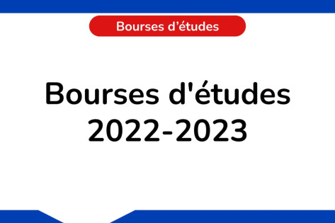 Bourse D'études du  ministère de l’enseignement supérieur et de la recherche