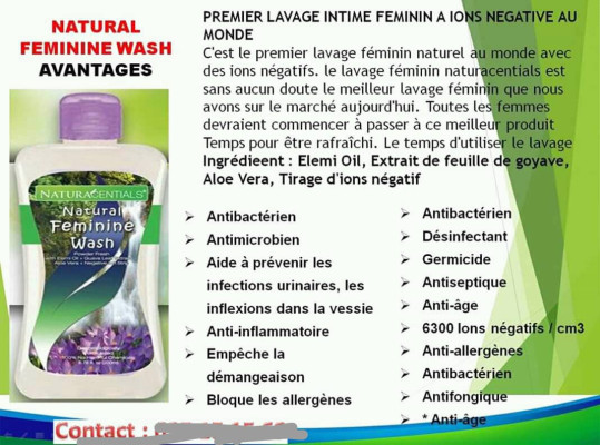 NATURAL FÉMININE WASH
