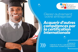 FORMATION : Certification internationale en RH; en Gestion de la qualité; en Manager de projets et de contrats professionnel et en Global energy manager.