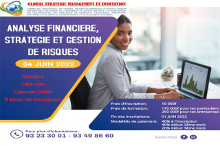 FORMATION_ ANALYSE FINANCIERE, STRATEGIE ET MANAGEMENT DES RISQUES