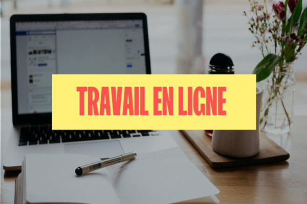 Travail en ligne depuis le domicile?