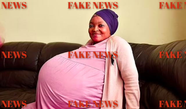 FAKE NEWS : une Sud-africaine qui aurait donné naissance à dix bébés.
