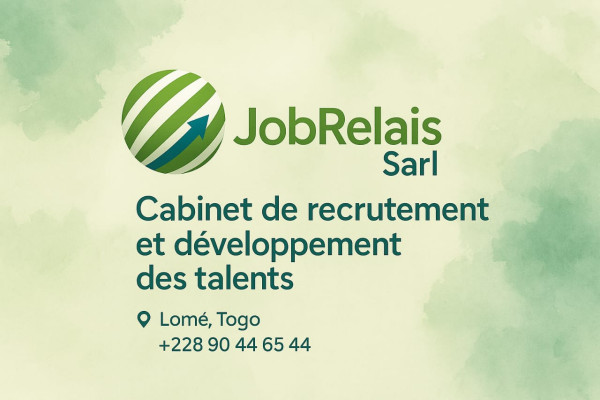Jobrelais Sarl : votre partenaire de référence pour le recrutement et les ressources humaines au Togo